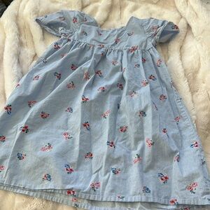 h&m kids- floral dress- size 7